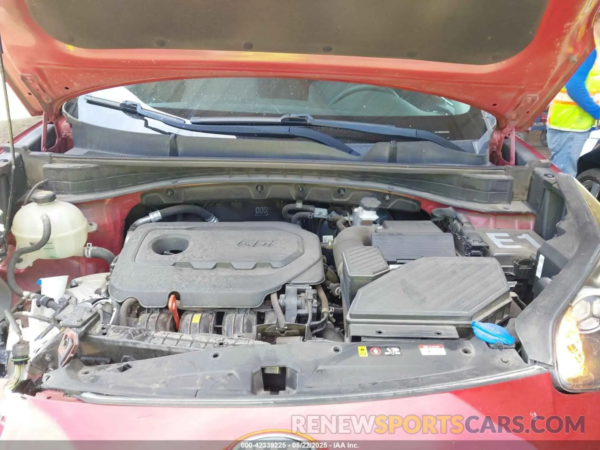 10 fotografías del automóvil dañado KNDPM3AC9L7817282 KIA SPORTAGE 2020