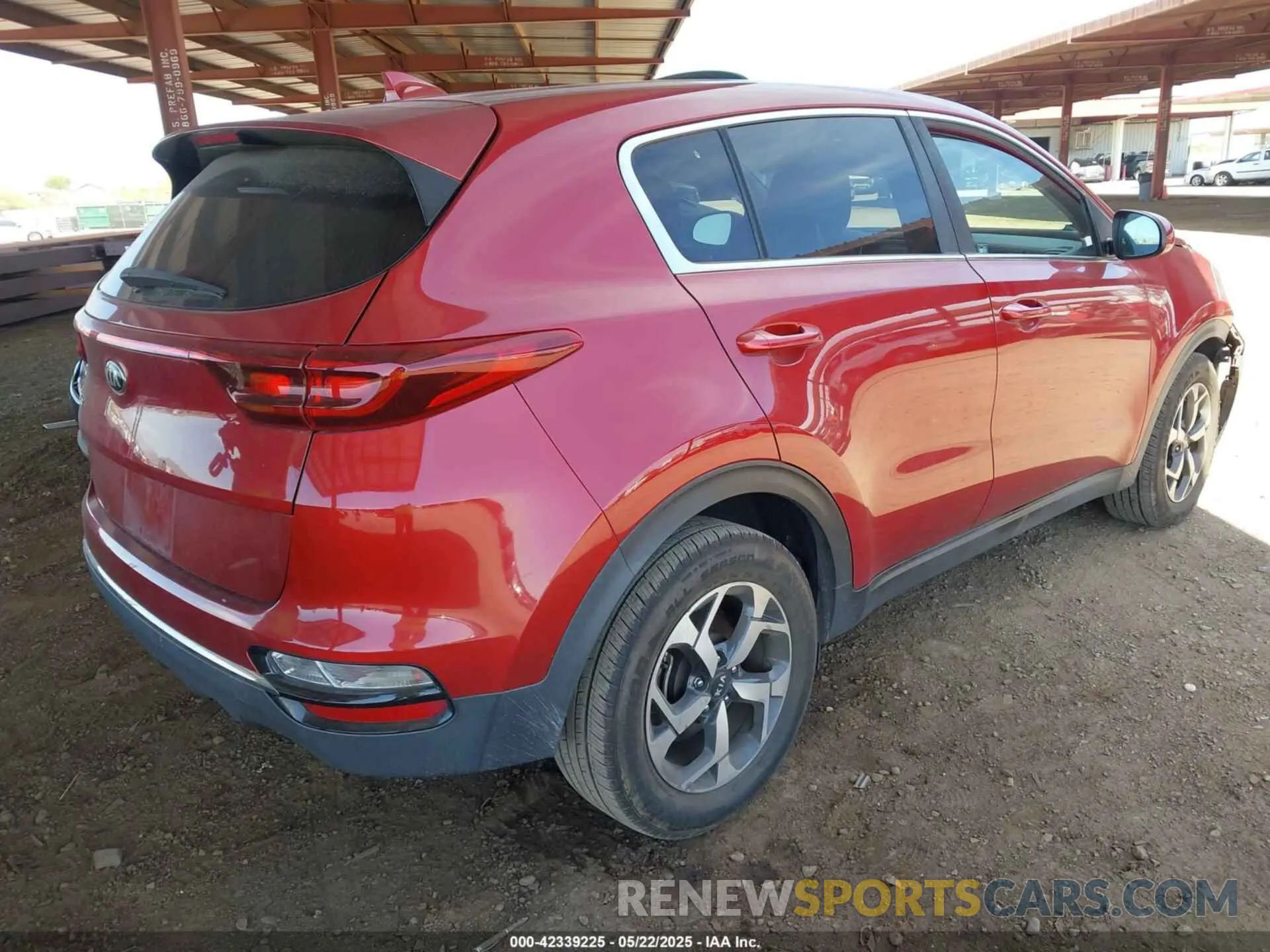 4 fotografías del automóvil dañado KNDPM3AC9L7817282 KIA SPORTAGE 2020