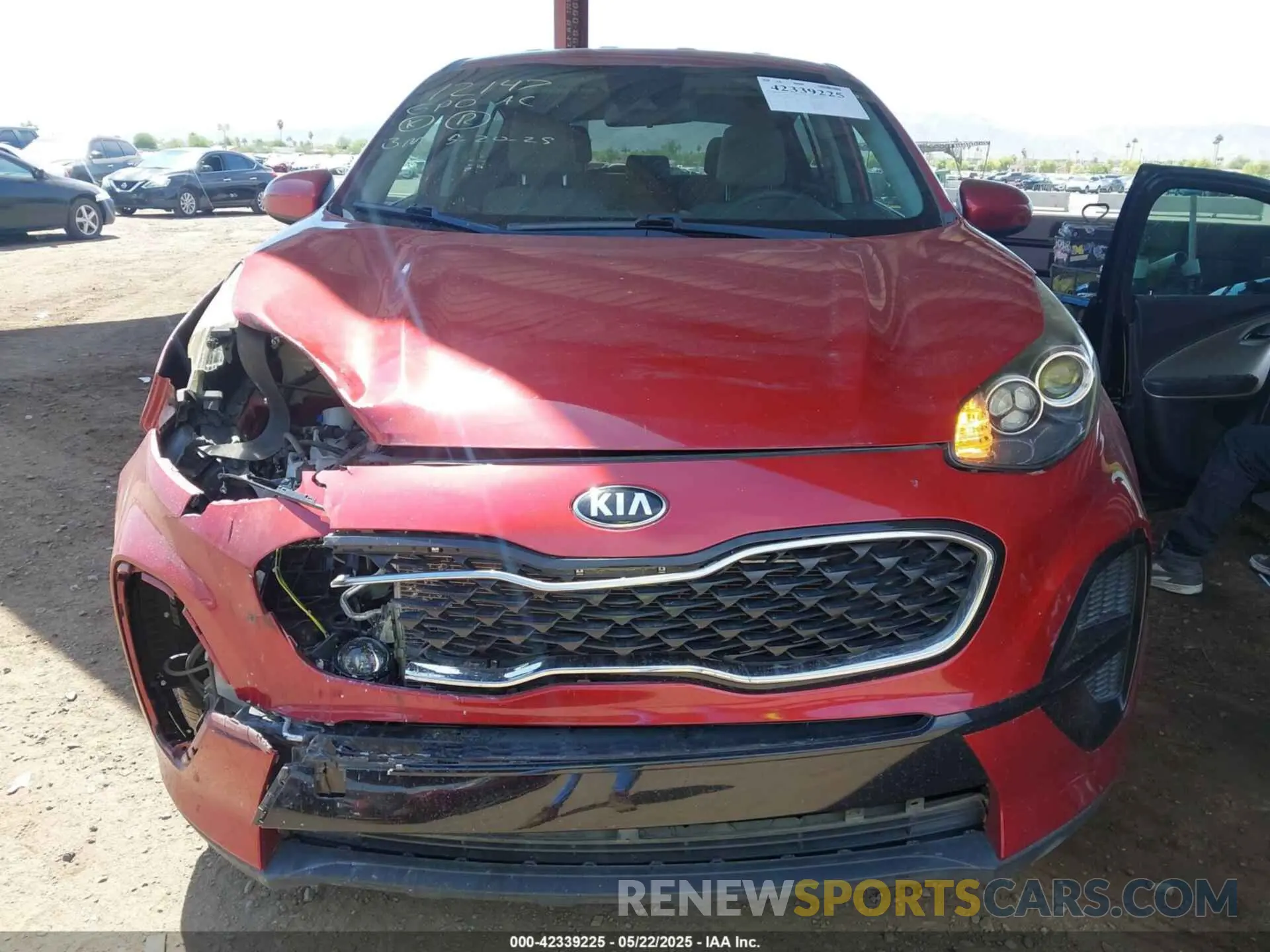 6 fotografías del automóvil dañado KNDPM3AC9L7817282 KIA SPORTAGE 2020
