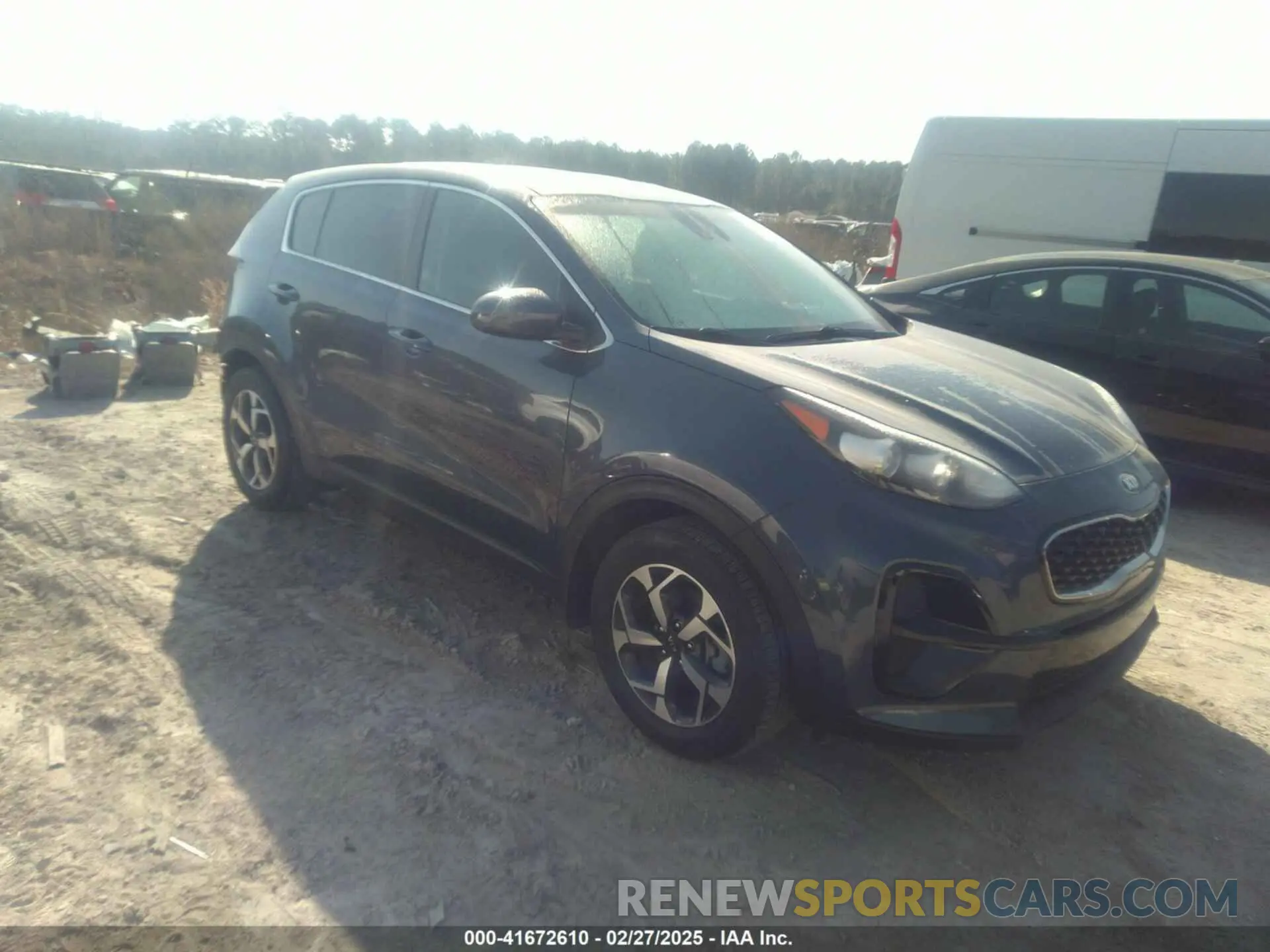 1 fotografías del automóvil dañado KNDPM3AC9L7830341 KIA SPORTAGE 2020