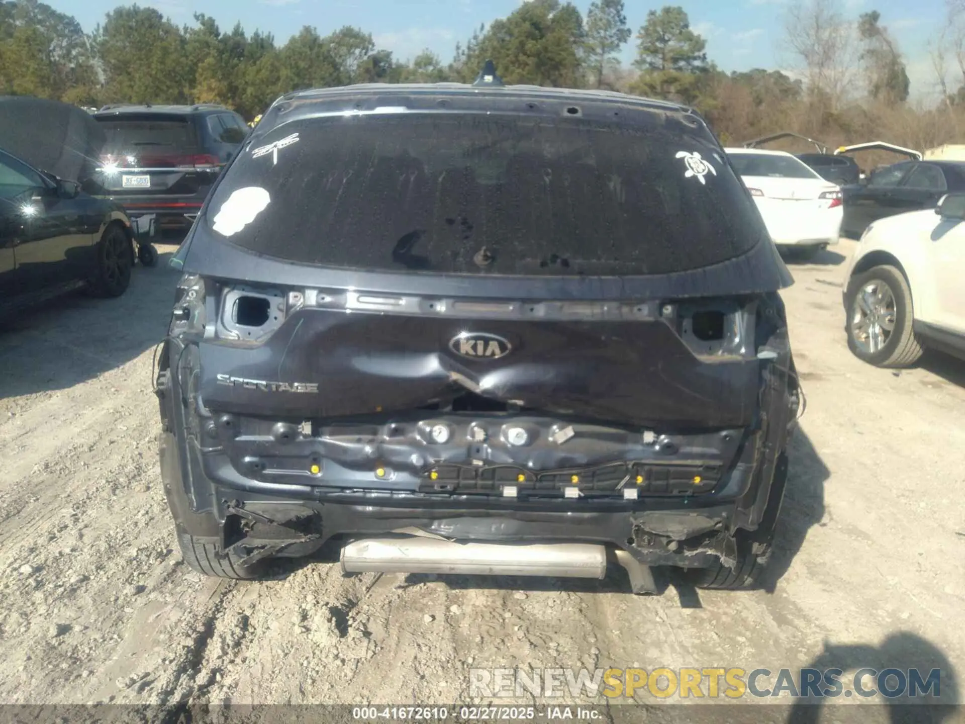 6 fotografías del automóvil dañado KNDPM3AC9L7830341 KIA SPORTAGE 2020