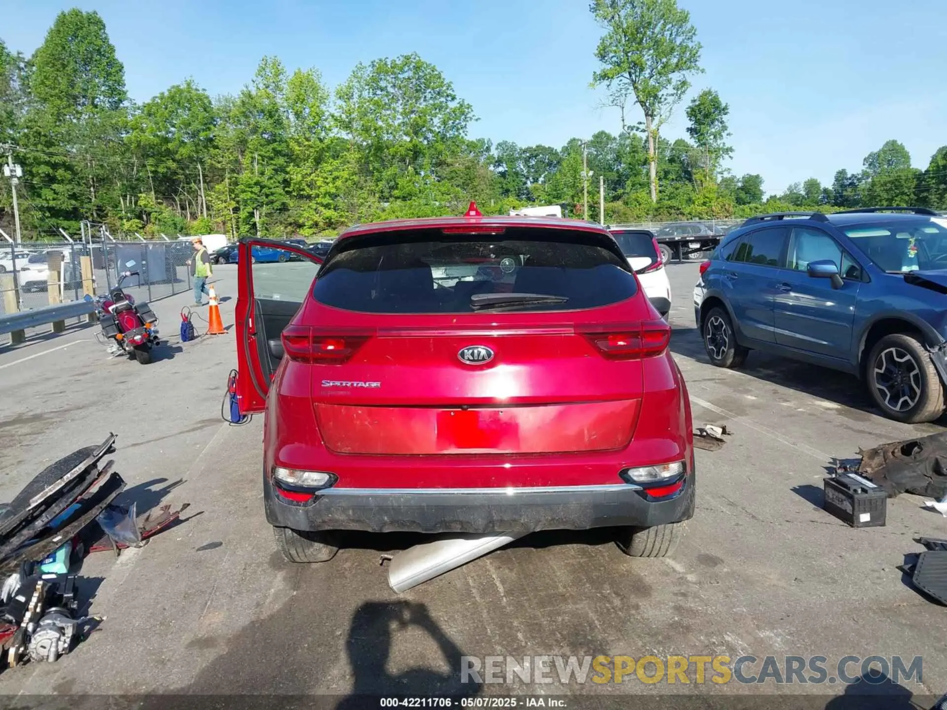 16 fotografías del automóvil dañado KNDPM3AC9L7835944 KIA SPORTAGE 2020