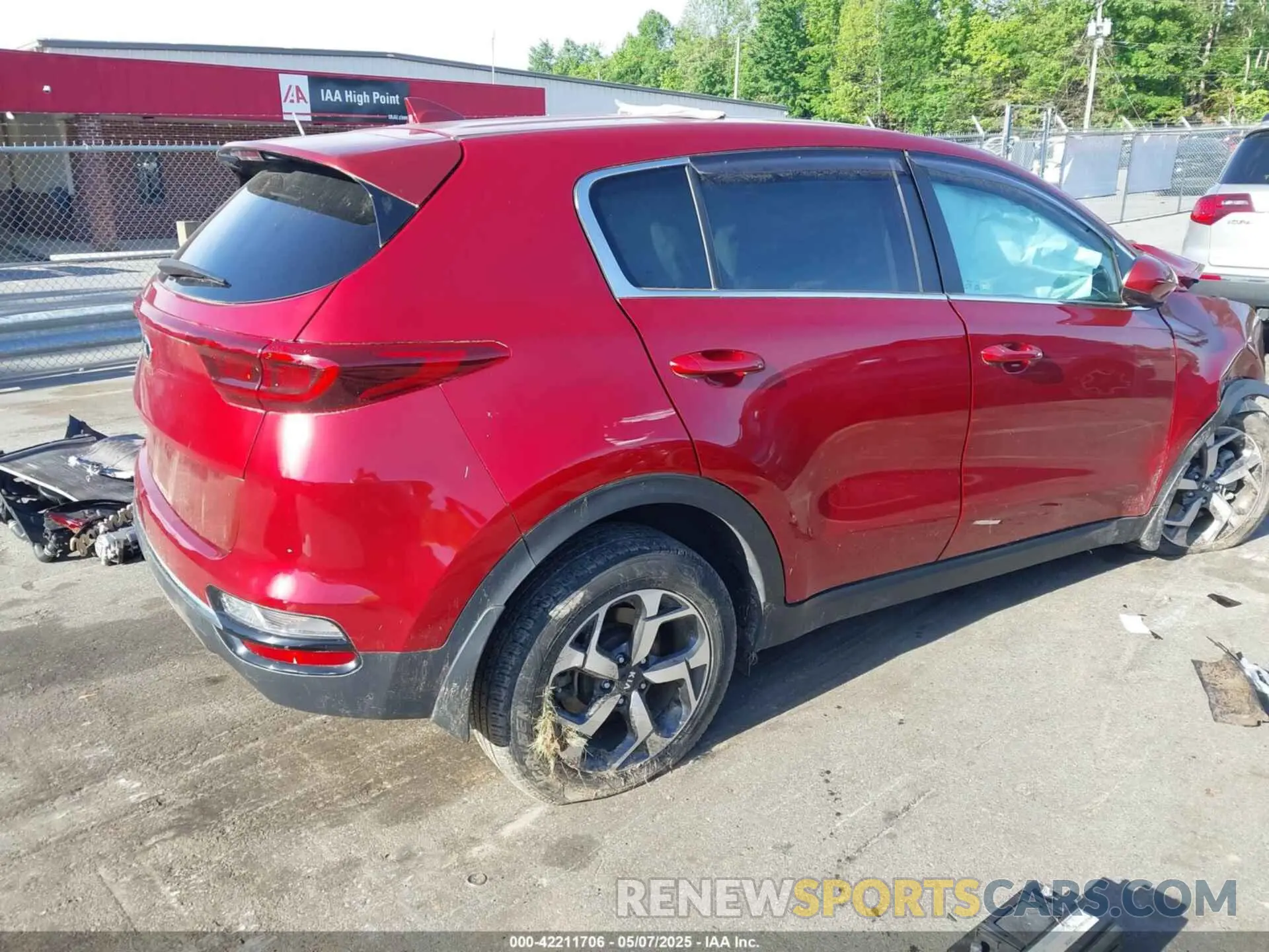 4 fotografías del automóvil dañado KNDPM3AC9L7835944 KIA SPORTAGE 2020