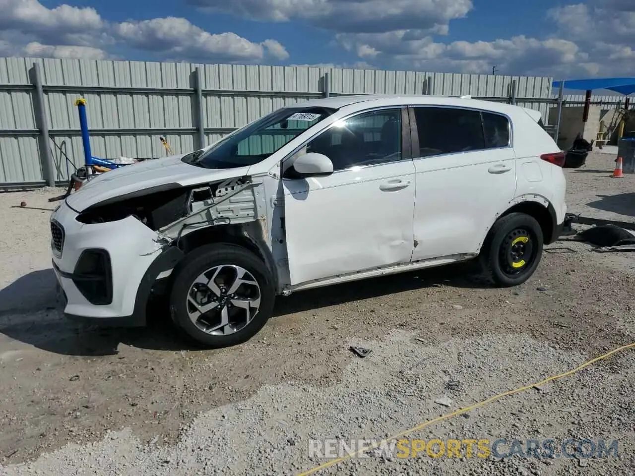 1 fotografías del automóvil dañado KNDPM3ACXL7631542 KIA SPORTAGE 2020
