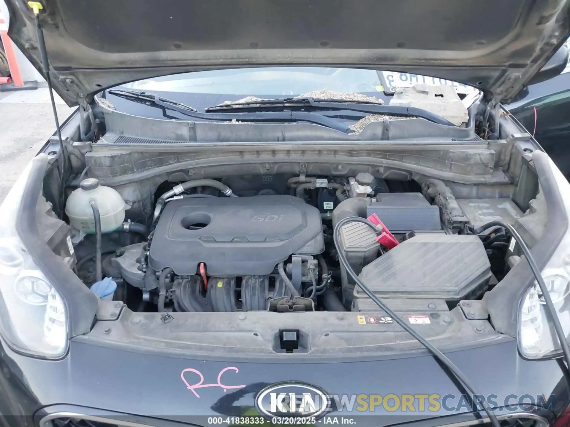 10 fotografías del automóvil dañado KNDPM3ACXL7651581 KIA SPORTAGE 2020