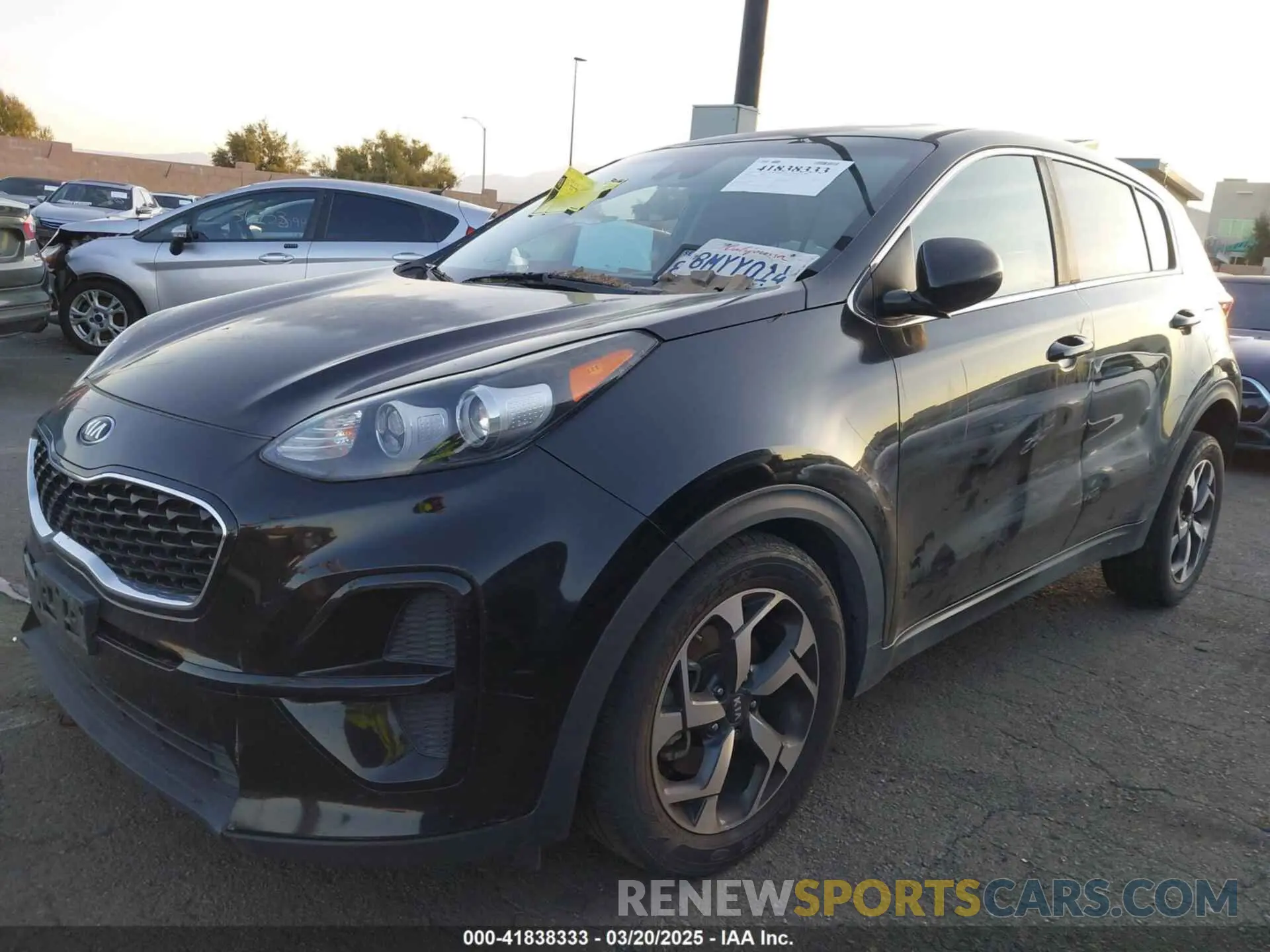 2 fotografías del automóvil dañado KNDPM3ACXL7651581 KIA SPORTAGE 2020