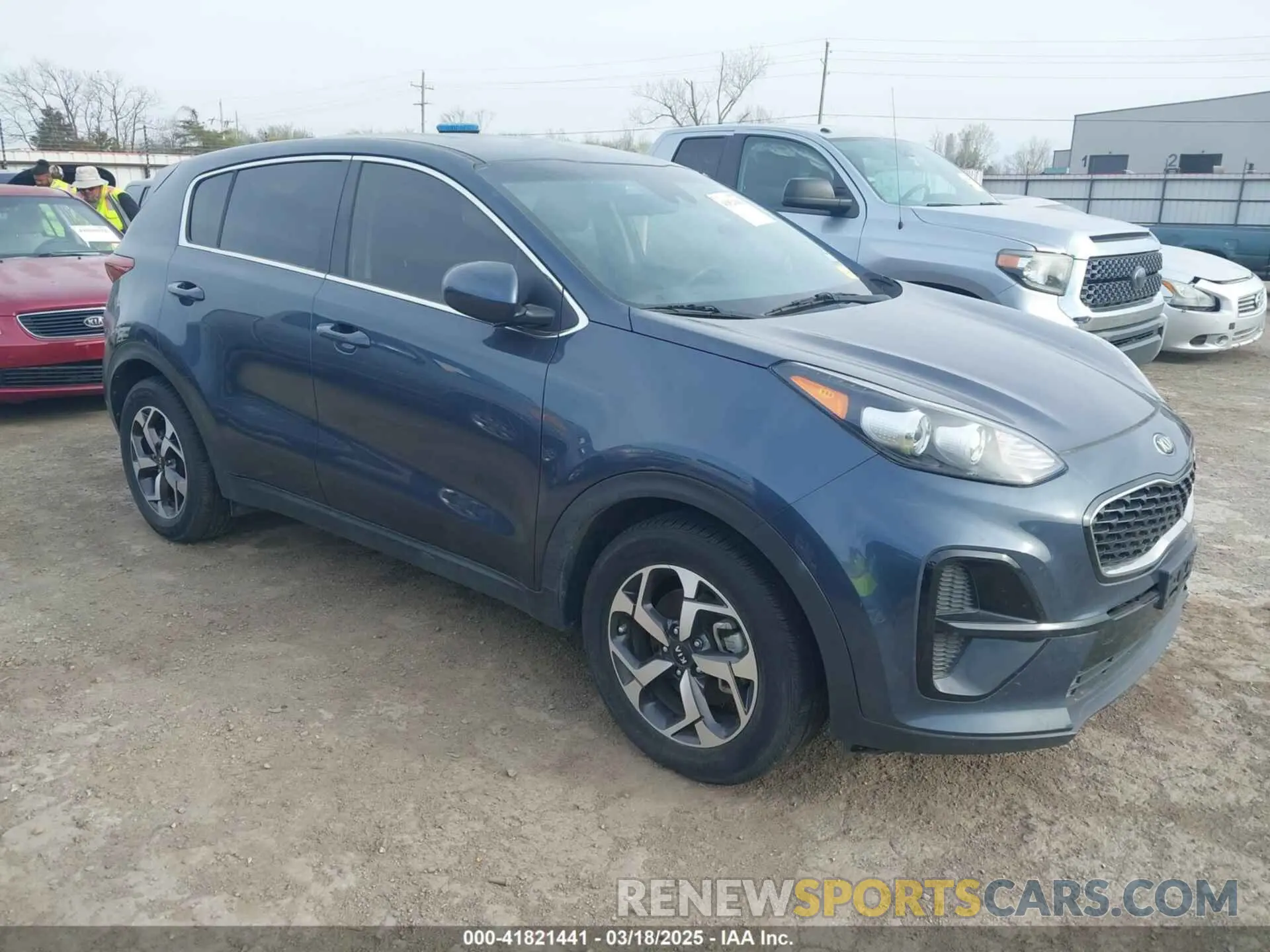 1 fotografías del automóvil dañado KNDPM3ACXL7718082 KIA SPORTAGE 2020