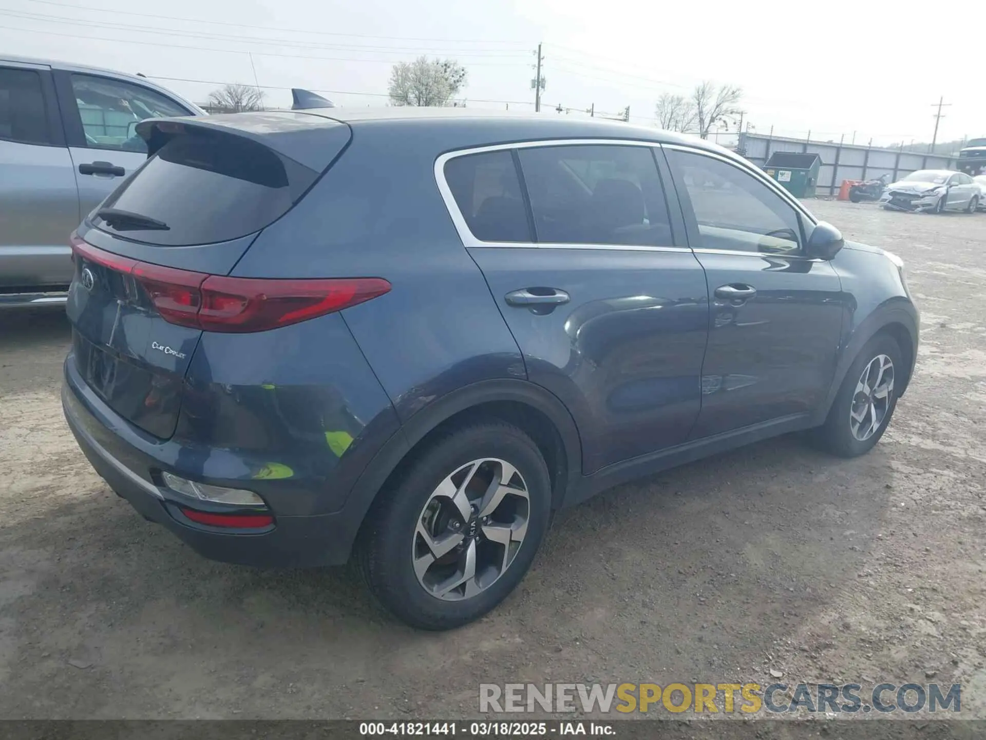 4 fotografías del automóvil dañado KNDPM3ACXL7718082 KIA SPORTAGE 2020