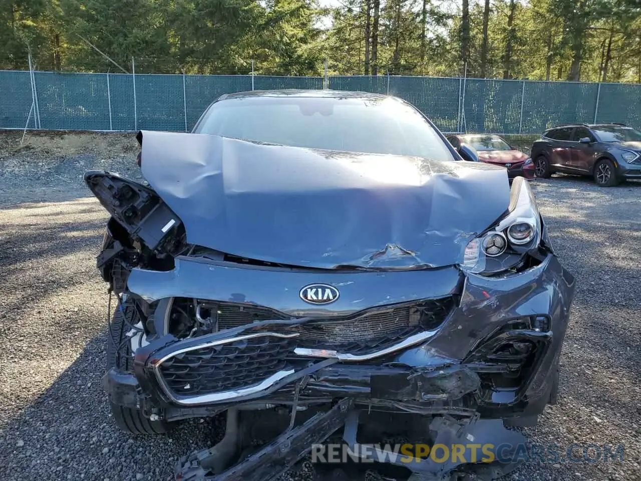 5 fotografías del automóvil dañado KNDPMCAC0L7714395 KIA SPORTAGE 2020
