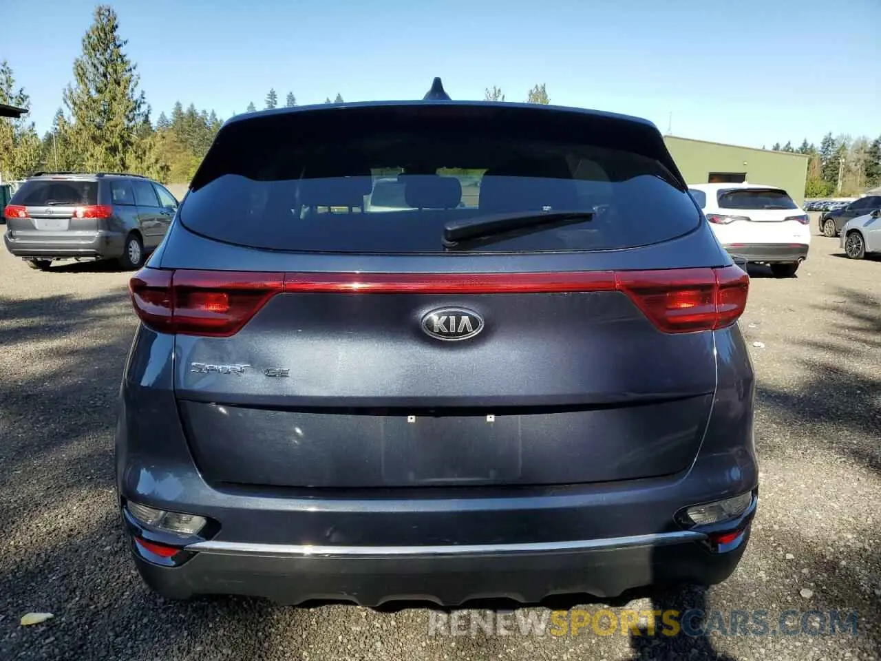 6 fotografías del automóvil dañado KNDPMCAC0L7714395 KIA SPORTAGE 2020