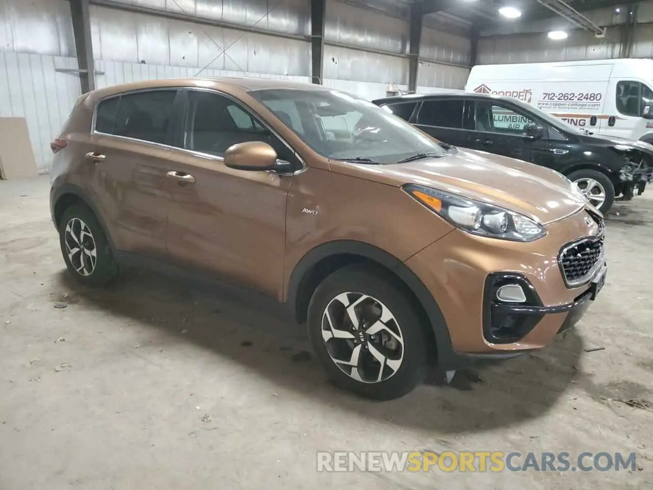 4 fotografías del automóvil dañado KNDPMCAC0L7737658 KIA SPORTAGE 2020
