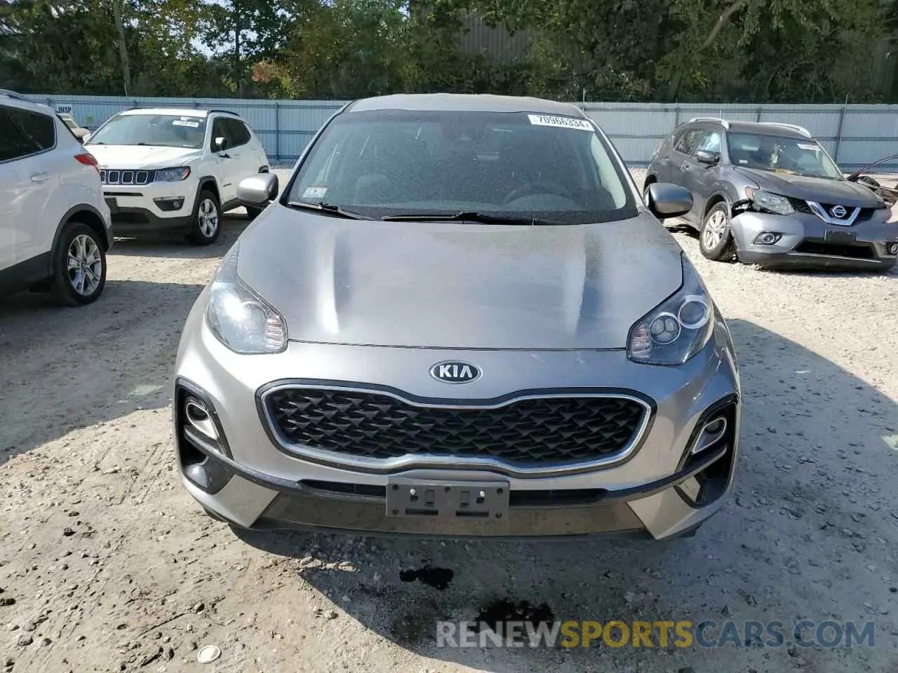5 fotografías del automóvil dañado KNDPMCAC0L7816960 KIA SPORTAGE 2020