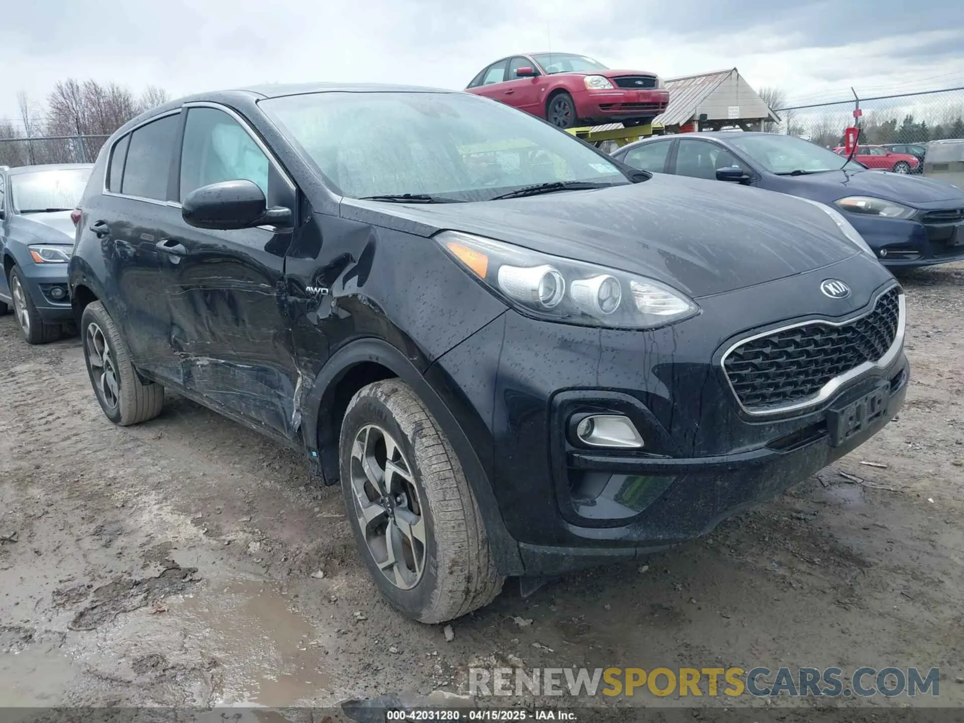 1 fotografías del automóvil dañado KNDPMCAC1L7662825 KIA SPORTAGE 2020