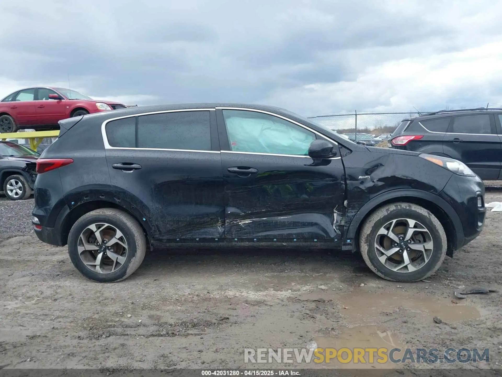 14 fotografías del automóvil dañado KNDPMCAC1L7662825 KIA SPORTAGE 2020