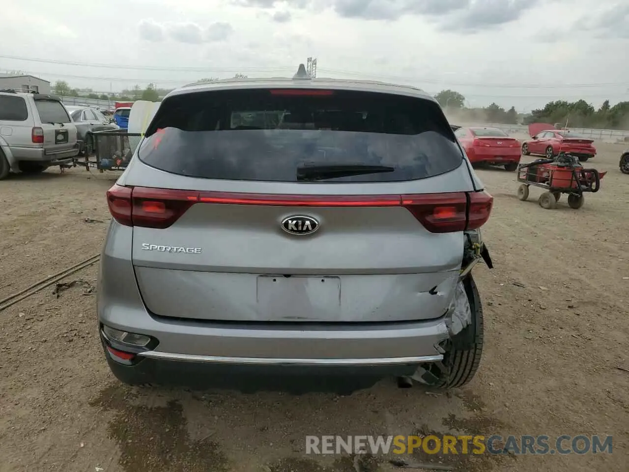 6 fotografías del automóvil dañado KNDPMCAC1L7683108 KIA SPORTAGE 2020