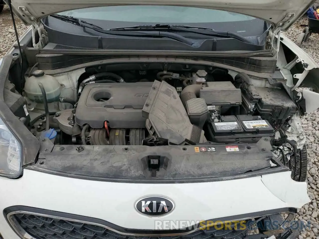 12 fotografías del automóvil dañado KNDPMCAC1L7687398 KIA SPORTAGE 2020