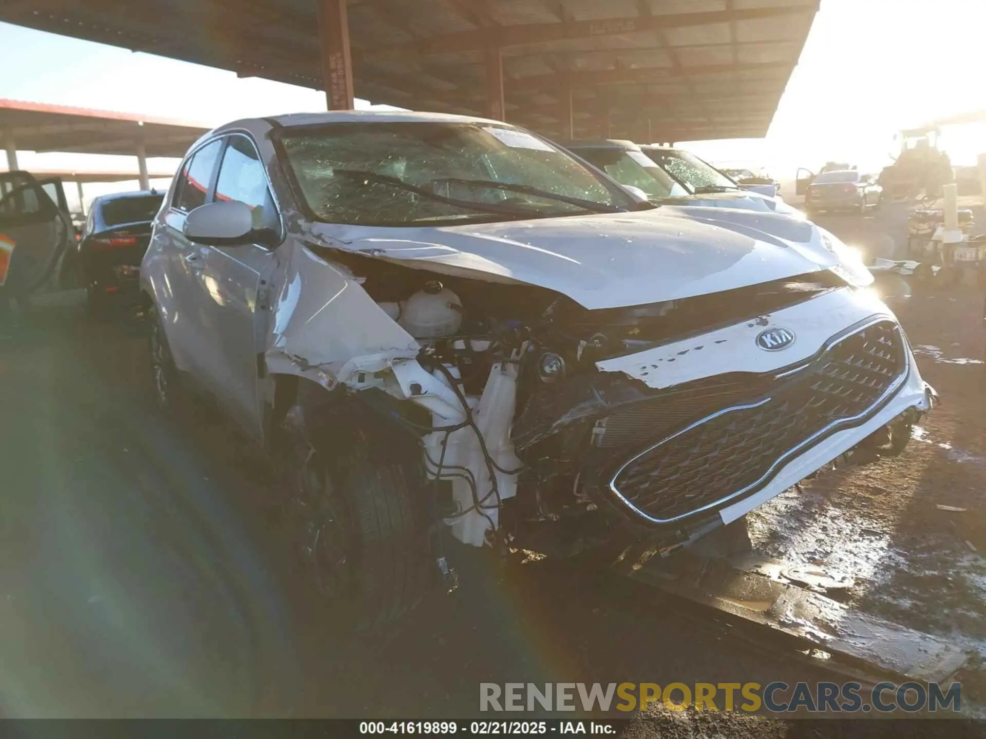 1 fotografías del automóvil dañado KNDPMCAC1L7689099 KIA SPORTAGE 2020