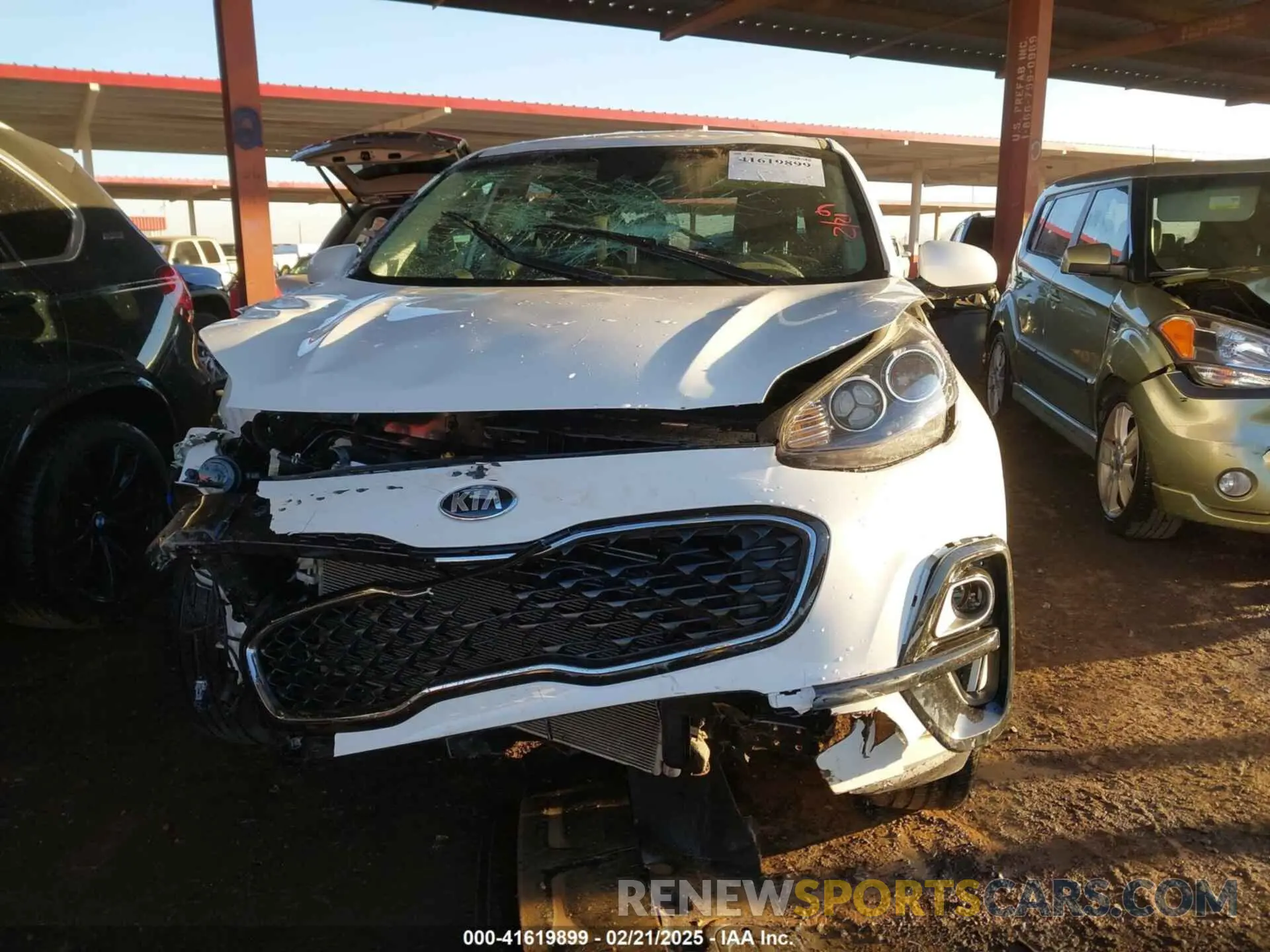 11 fotografías del automóvil dañado KNDPMCAC1L7689099 KIA SPORTAGE 2020