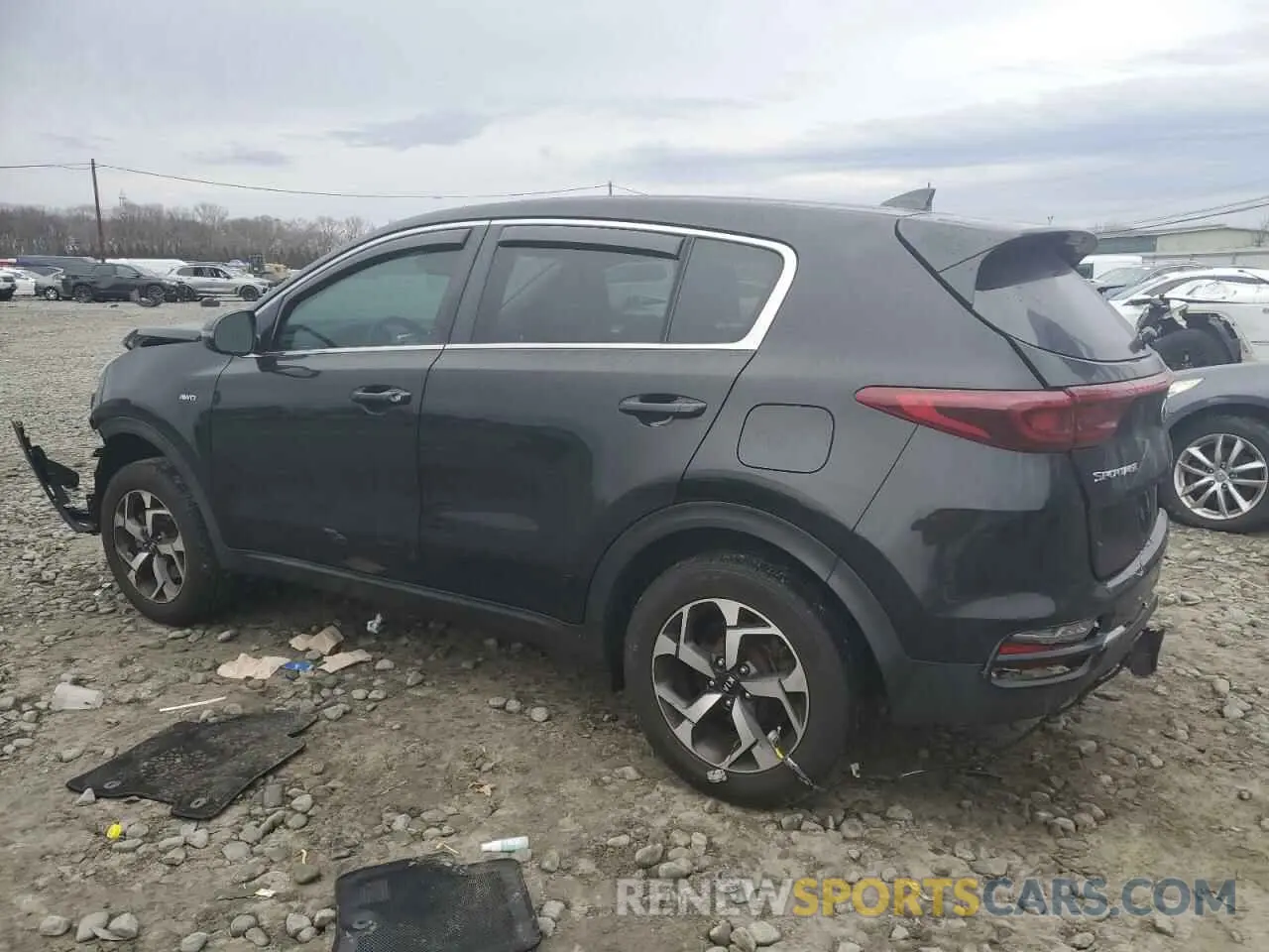 2 fotografías del automóvil dañado KNDPMCAC1L7691905 KIA SPORTAGE 2020
