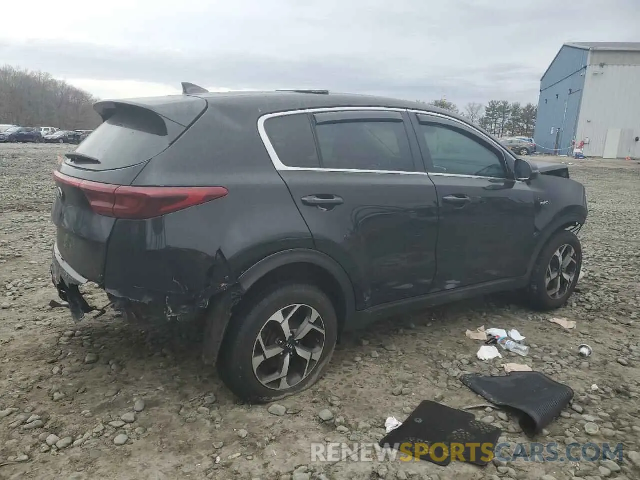 3 fotografías del automóvil dañado KNDPMCAC1L7691905 KIA SPORTAGE 2020