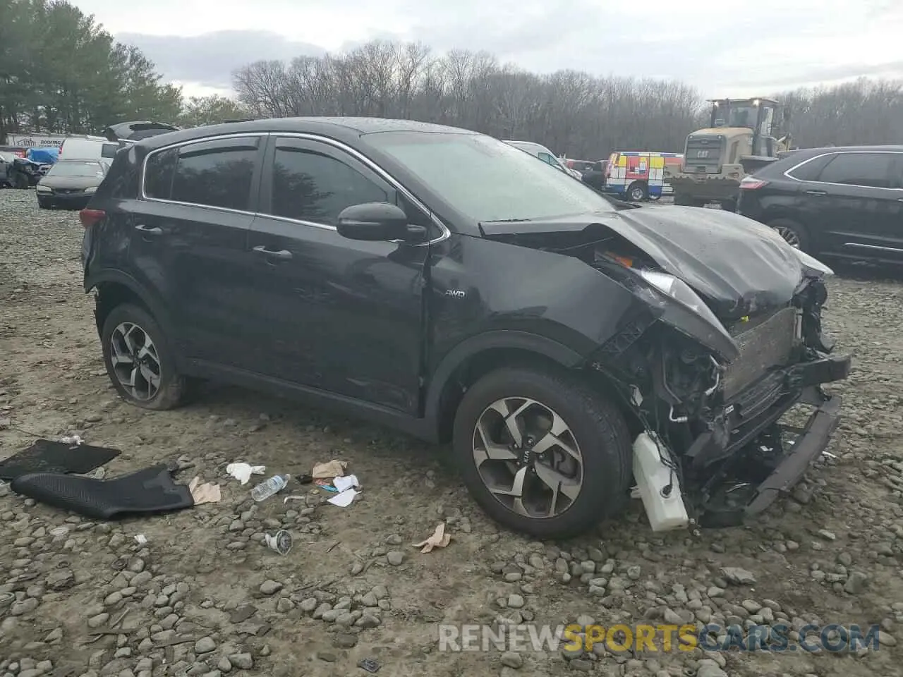 4 fotografías del automóvil dañado KNDPMCAC1L7691905 KIA SPORTAGE 2020