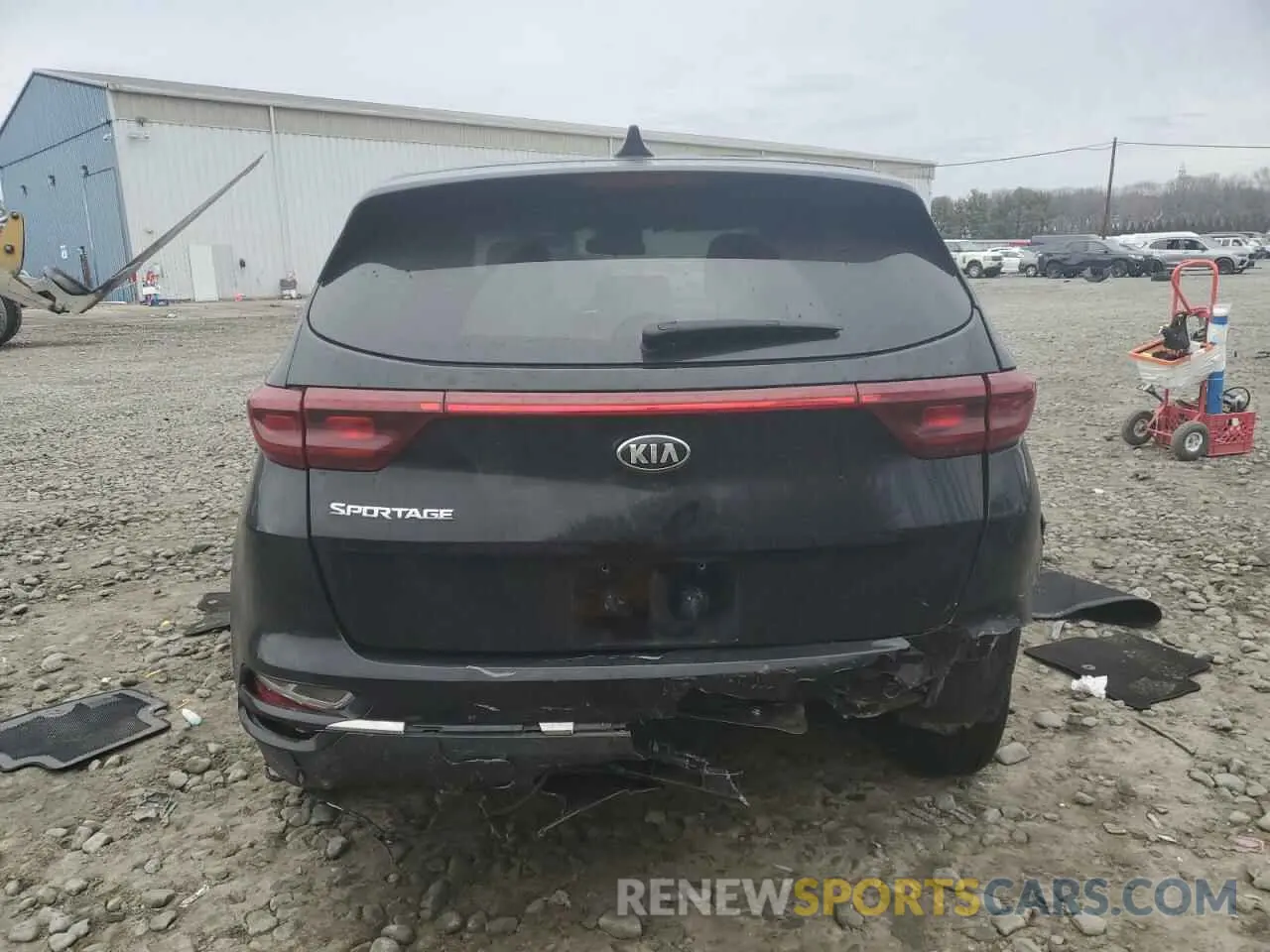 6 fotografías del automóvil dañado KNDPMCAC1L7691905 KIA SPORTAGE 2020