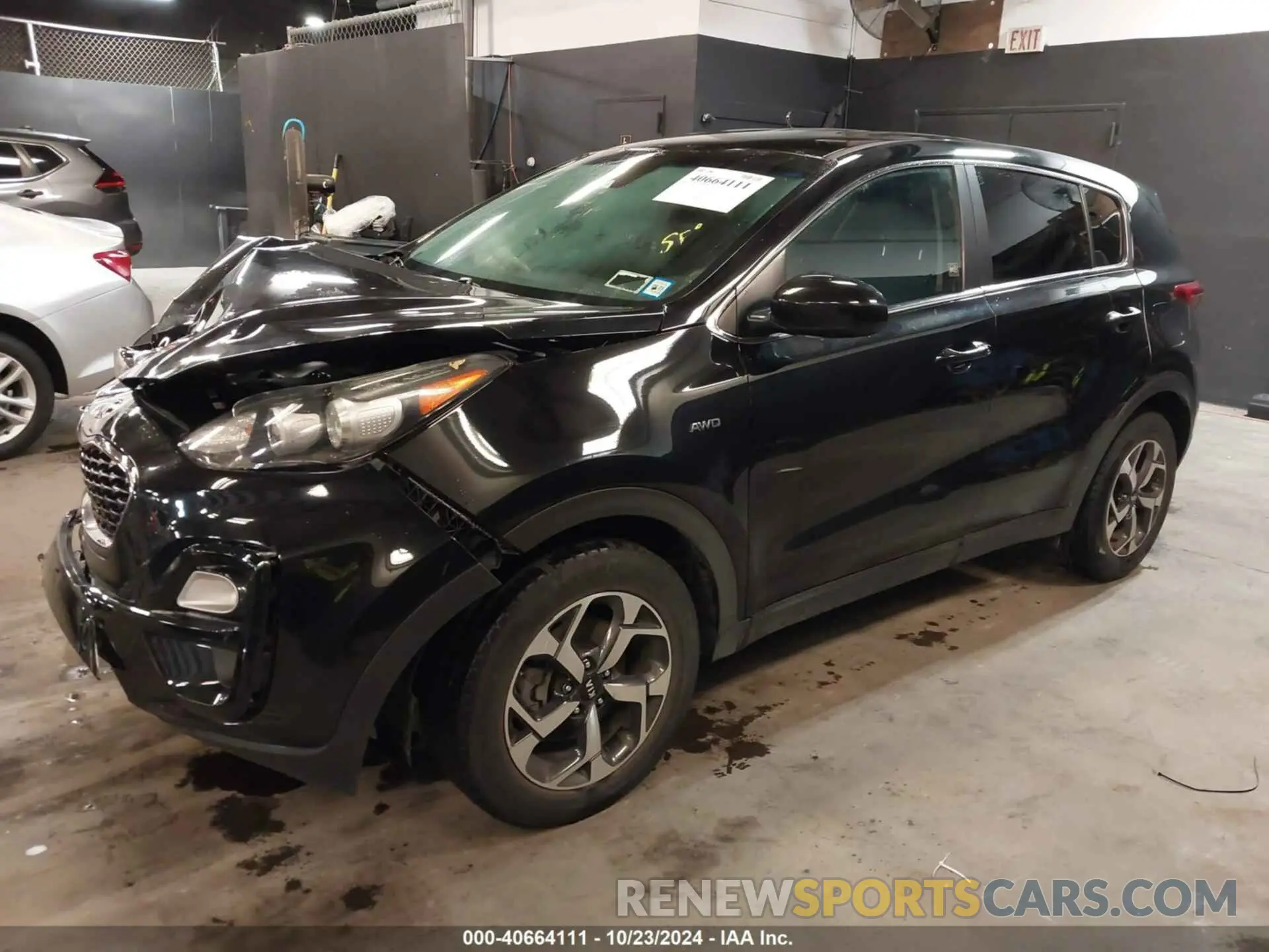 2 fotografías del automóvil dañado KNDPMCAC1L7697879 KIA SPORTAGE 2020