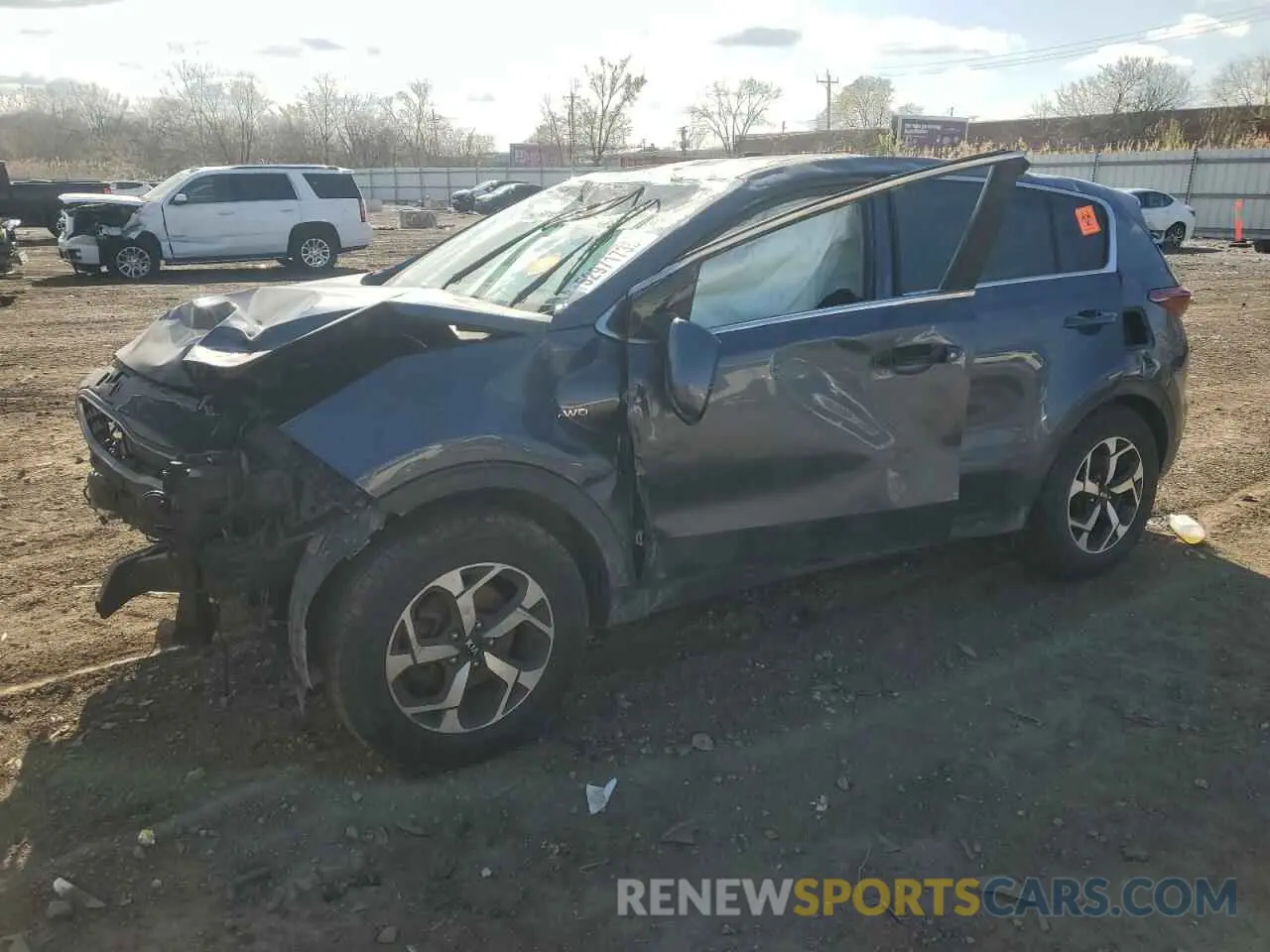 1 fotografías del automóvil dañado KNDPMCAC1L7763041 KIA SPORTAGE 2020