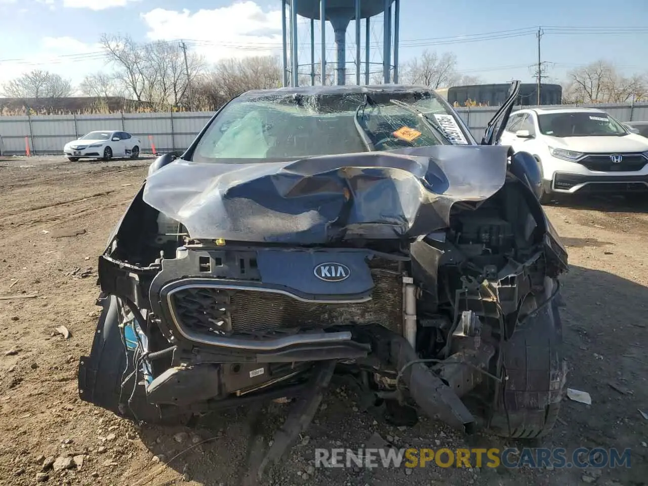 5 fotografías del automóvil dañado KNDPMCAC1L7763041 KIA SPORTAGE 2020