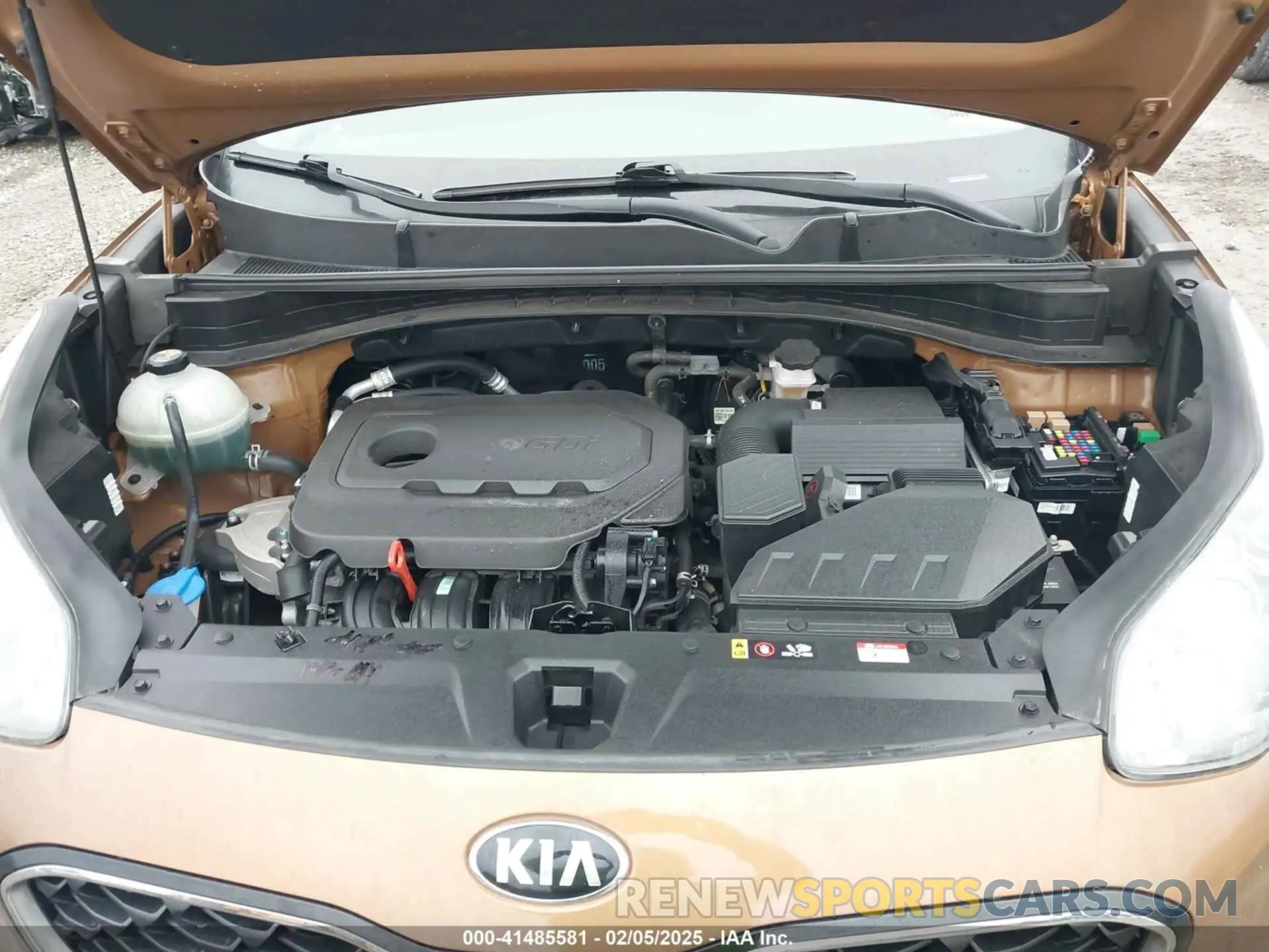 10 fotografías del automóvil dañado KNDPMCAC1L7807586 KIA SPORTAGE 2020