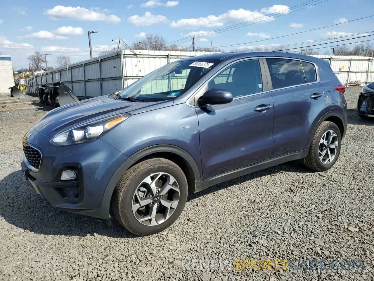 1 fotografías del automóvil dañado KNDPMCAC2L7630420 KIA SPORTAGE 2020