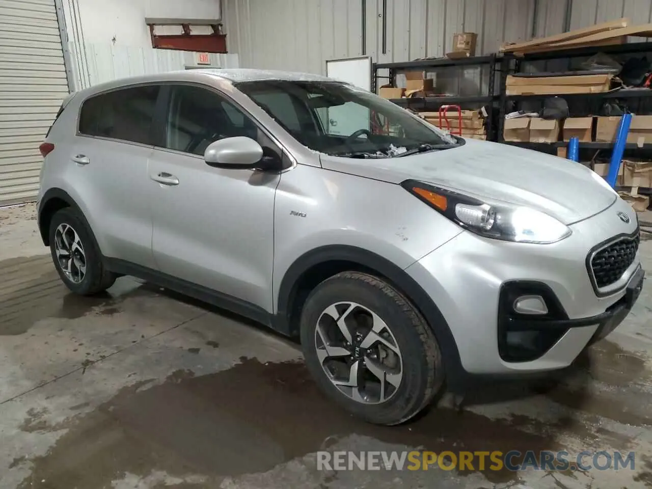 4 fotografías del automóvil dañado KNDPMCAC2L7641319 KIA SPORTAGE 2020