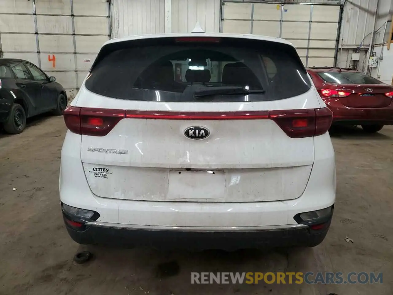 6 fotografías del automóvil dañado KNDPMCAC2L7679858 KIA SPORTAGE 2020