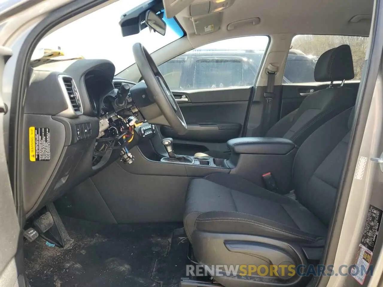 7 fotografías del automóvil dañado KNDPMCAC2L7781578 KIA SPORTAGE 2020