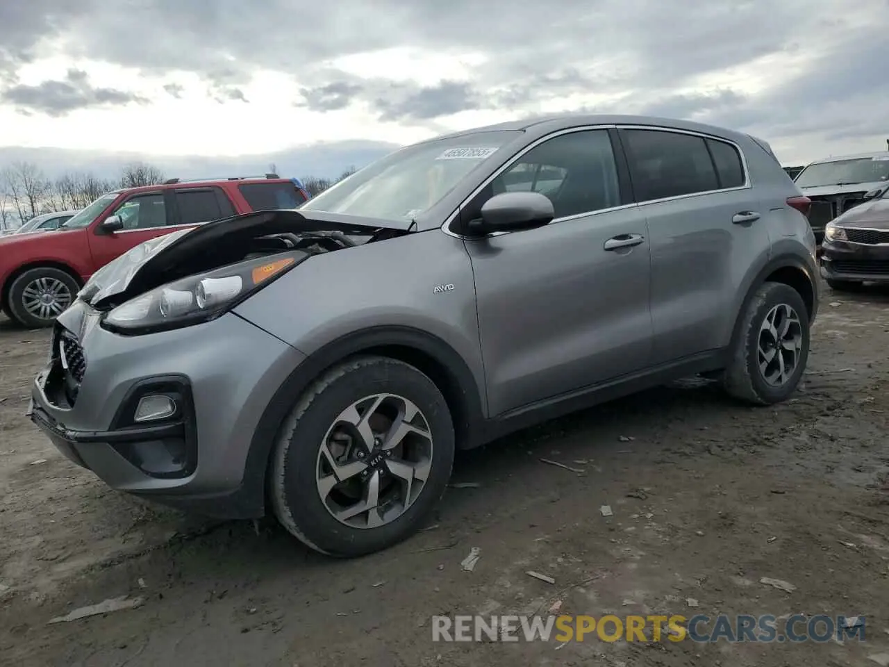 1 fotografías del automóvil dañado KNDPMCAC2L7796288 KIA SPORTAGE 2020