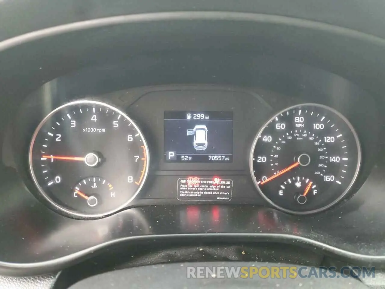 9 fotografías del automóvil dañado KNDPMCAC2L7796288 KIA SPORTAGE 2020