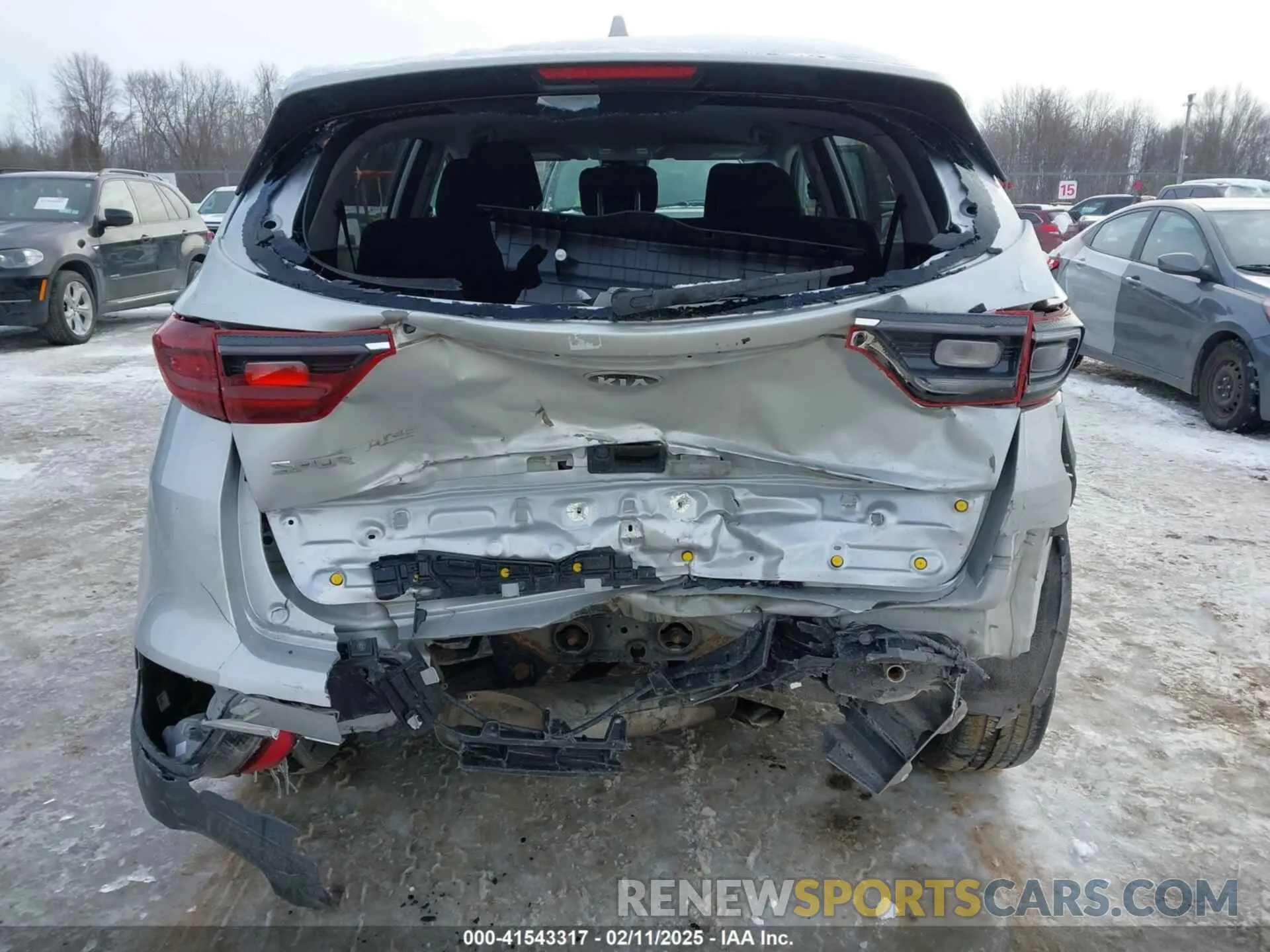6 fotografías del automóvil dañado KNDPMCAC2L7826907 KIA SPORTAGE 2020