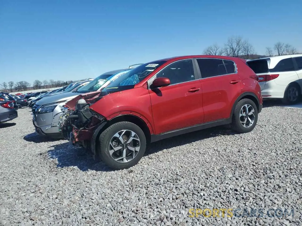 1 fotografías del automóvil dañado KNDPMCAC3L7635562 KIA SPORTAGE 2020