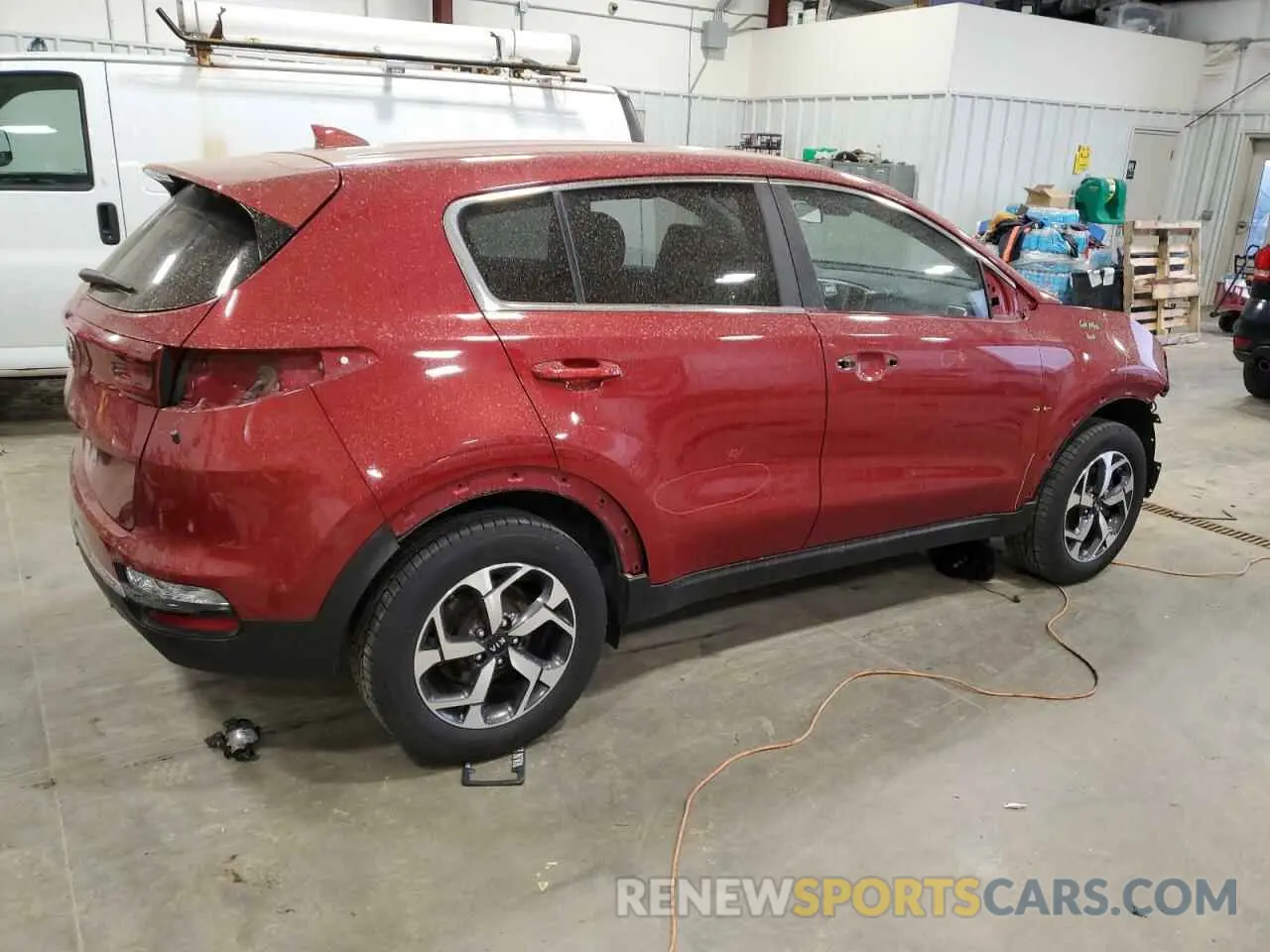 3 fotografías del automóvil dañado KNDPMCAC3L7635562 KIA SPORTAGE 2020