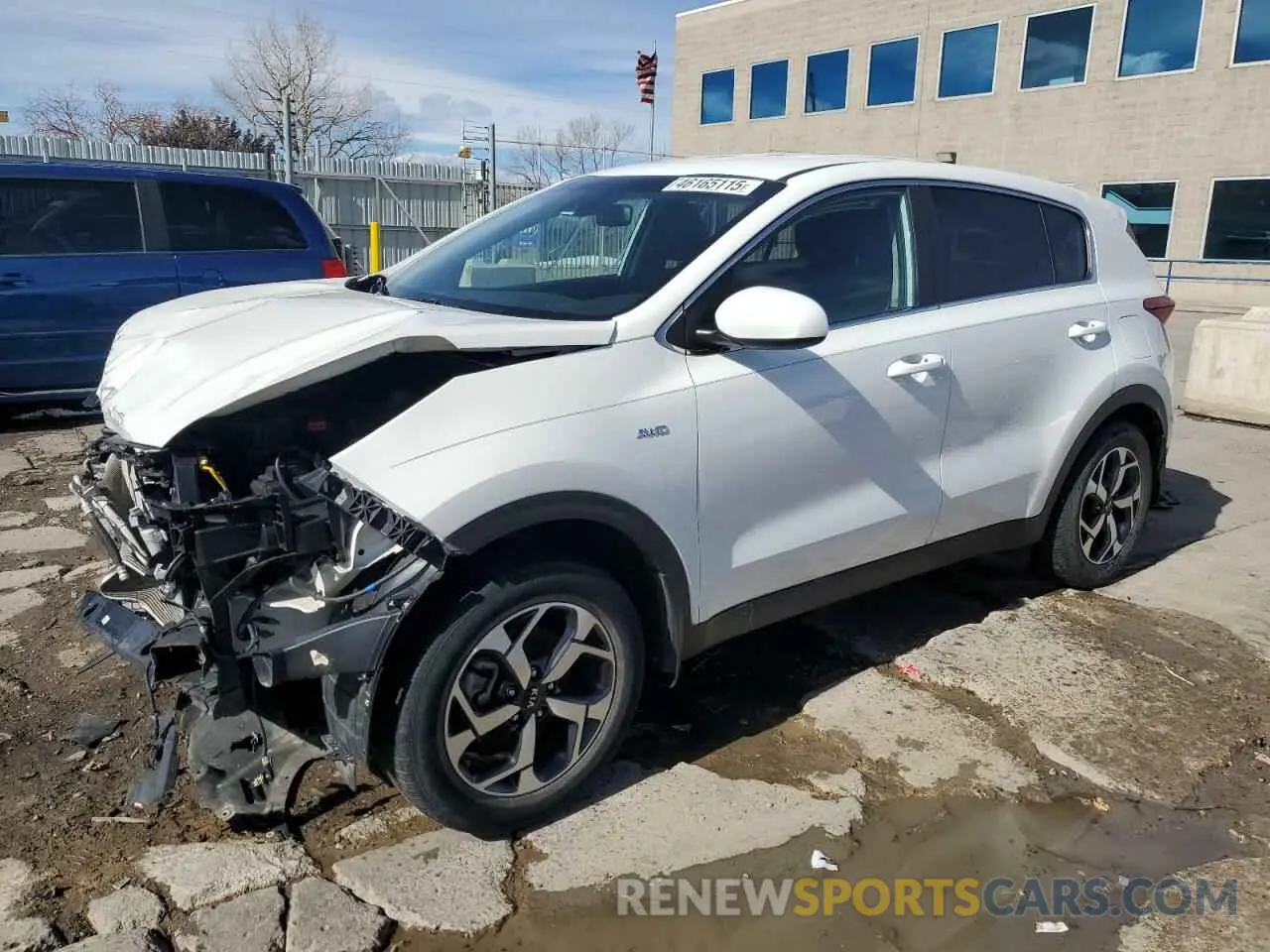1 fotografías del automóvil dañado KNDPMCAC3L7641720 KIA SPORTAGE 2020