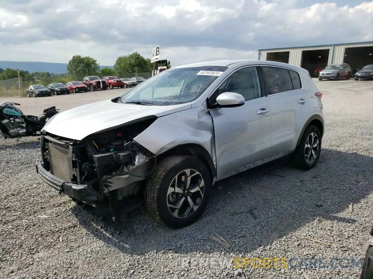 1 fotografías del automóvil dañado KNDPMCAC3L7752445 KIA SPORTAGE 2020