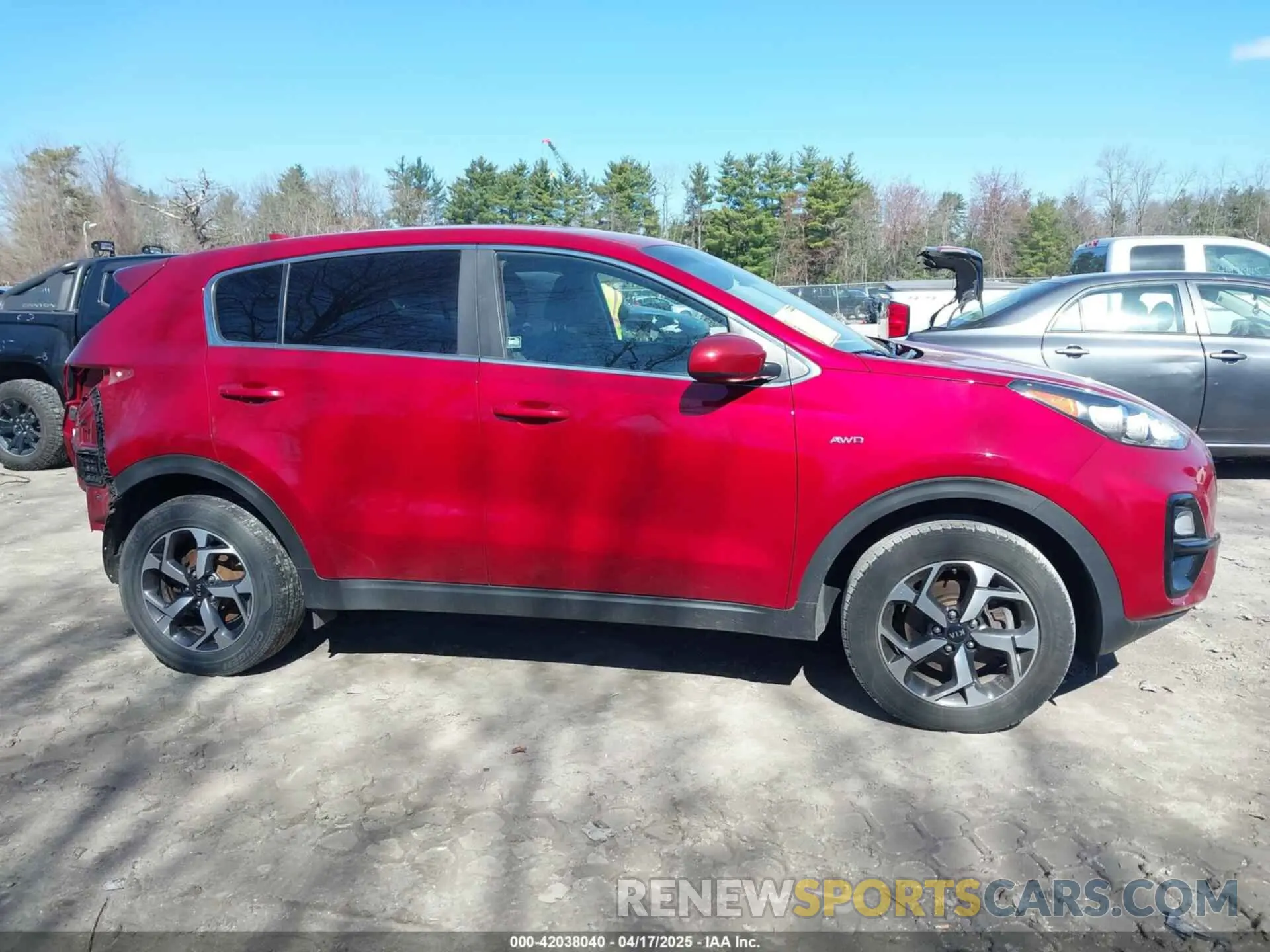 13 fotografías del automóvil dañado KNDPMCAC4L7667162 KIA SPORTAGE 2020