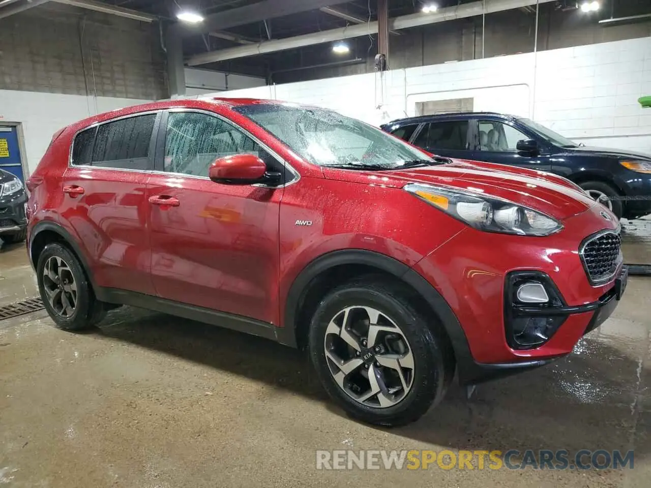 4 fotografías del automóvil dañado KNDPMCAC4L7725769 KIA SPORTAGE 2020