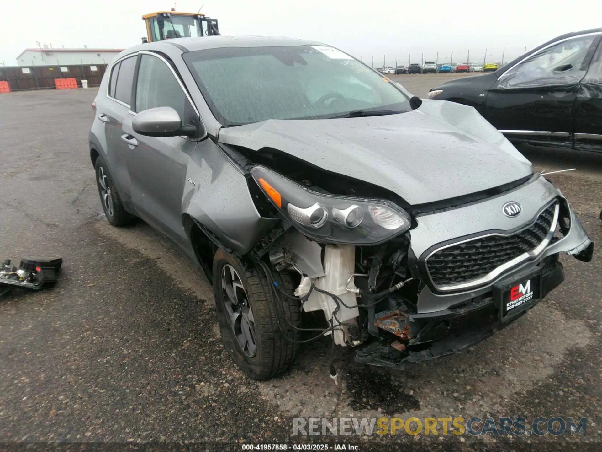 1 fotografías del automóvil dañado KNDPMCAC4L7751398 KIA SPORTAGE 2020