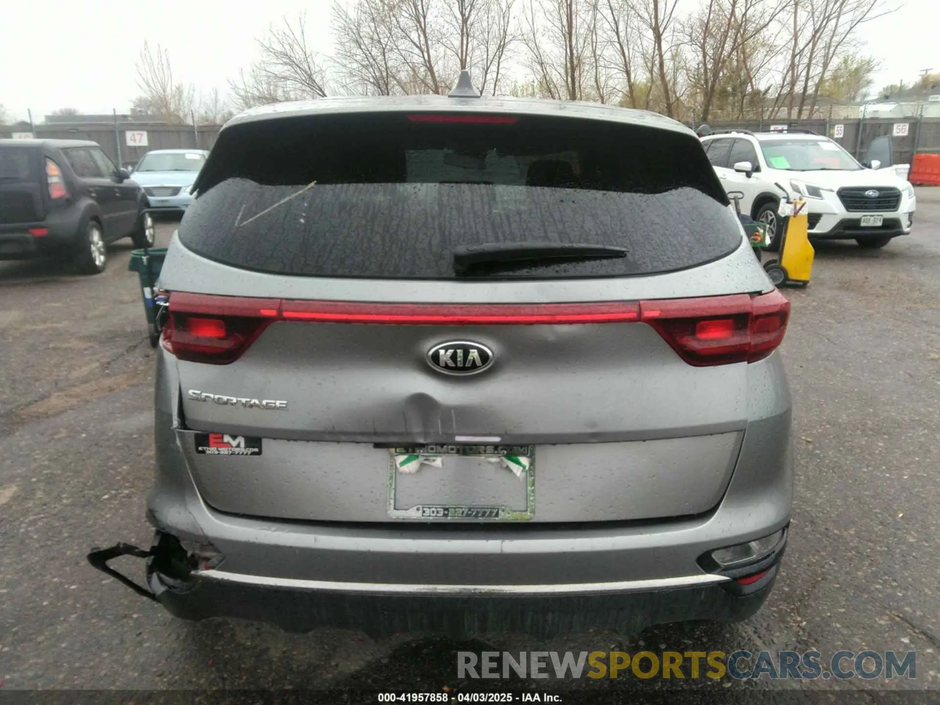 17 fotografías del automóvil dañado KNDPMCAC4L7751398 KIA SPORTAGE 2020