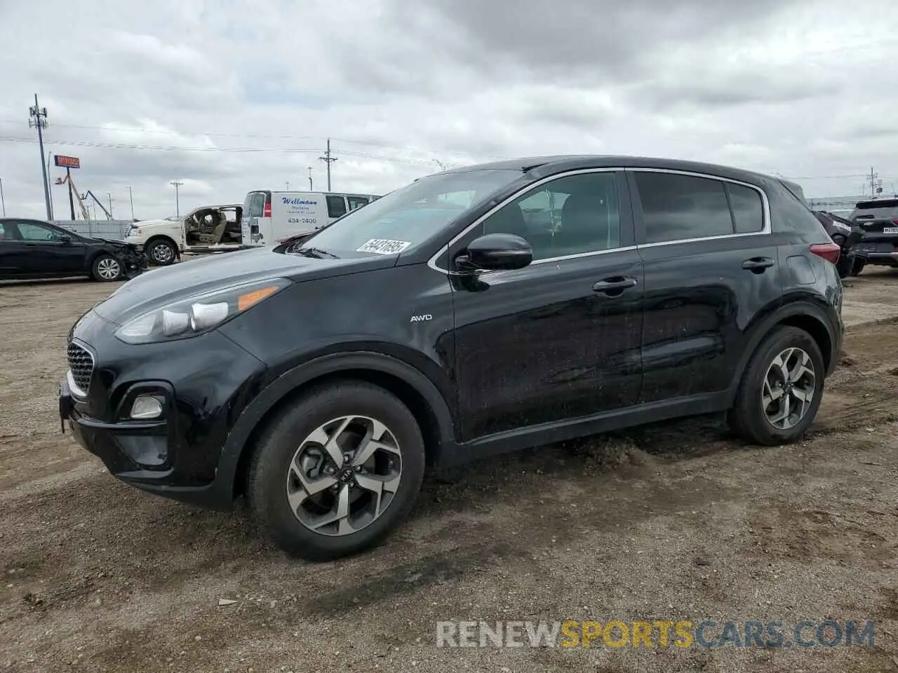 1 fotografías del automóvil dañado KNDPMCAC4L7821952 KIA SPORTAGE 2020
