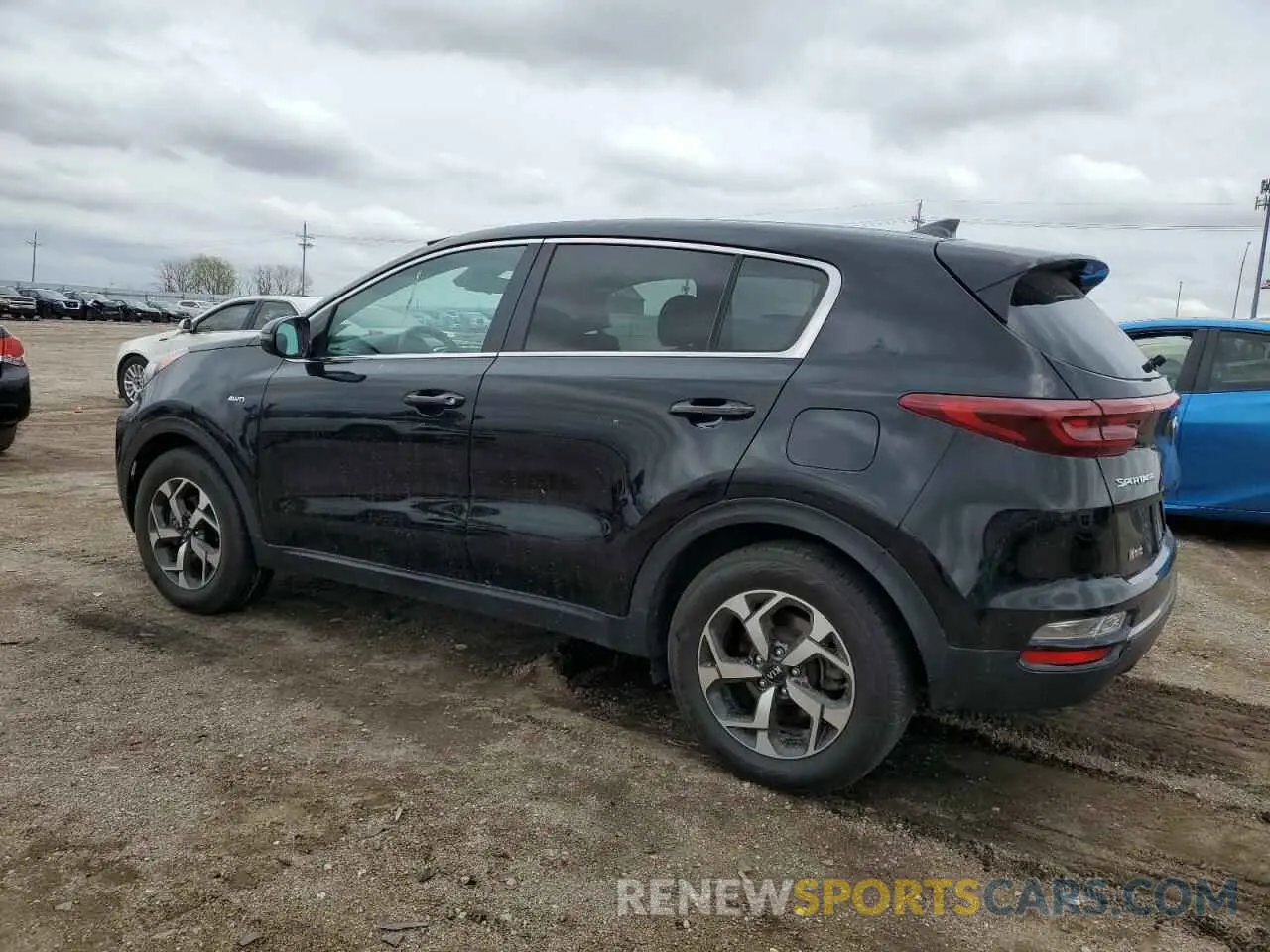 2 fotografías del automóvil dañado KNDPMCAC4L7821952 KIA SPORTAGE 2020