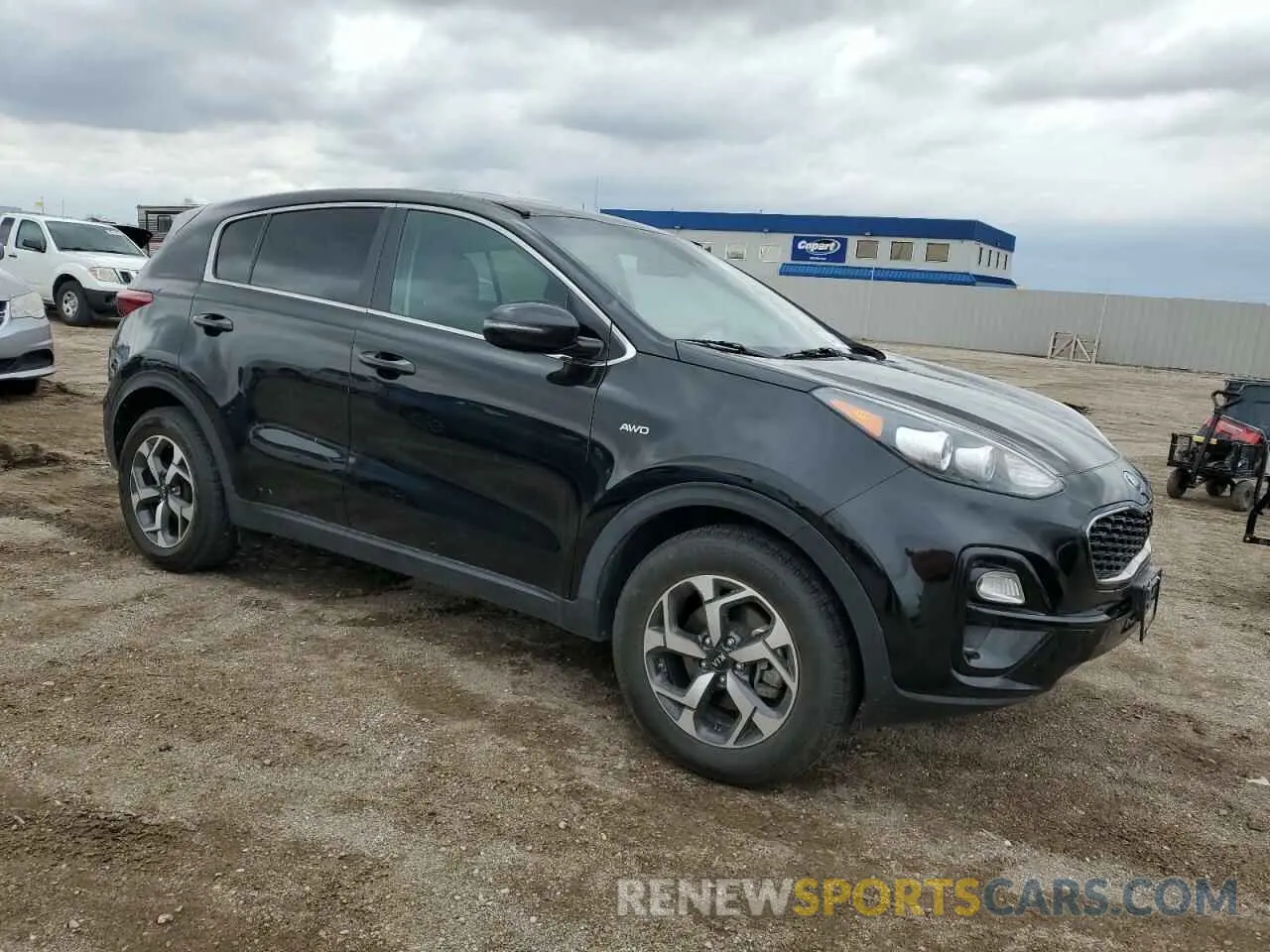 4 fotografías del automóvil dañado KNDPMCAC4L7821952 KIA SPORTAGE 2020