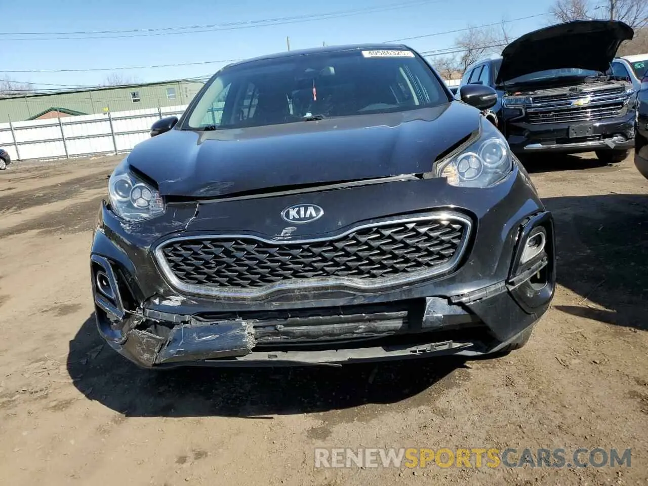 5 fotografías del automóvil dañado KNDPMCAC5L7671222 KIA SPORTAGE 2020