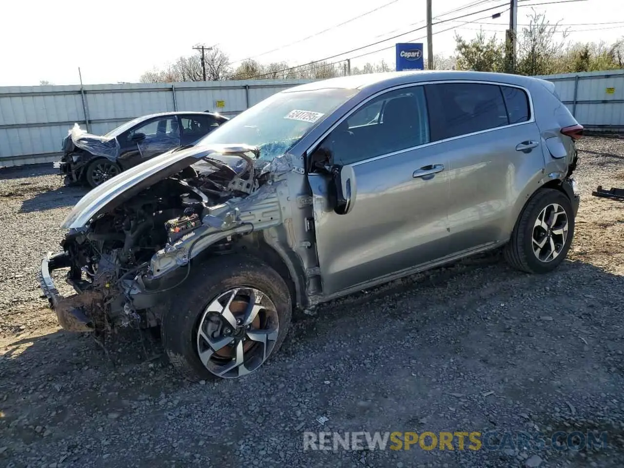 1 fotografías del automóvil dañado KNDPMCAC5L7753158 KIA SPORTAGE 2020